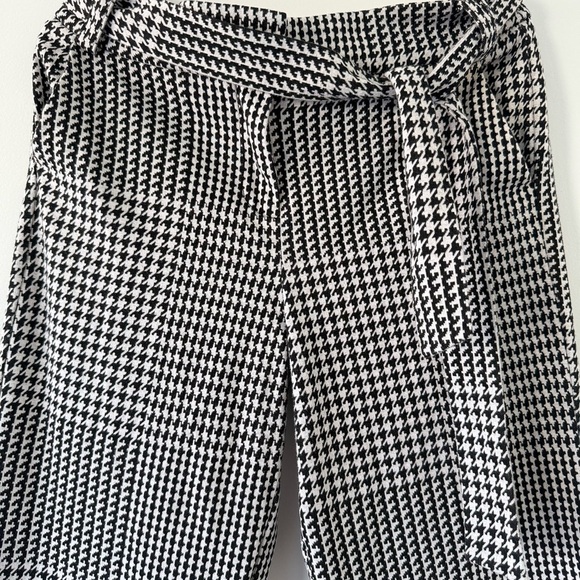 NY&C 7th Avenue Houndstooth Wide Leg Pants Size L - Picture 3 of 15